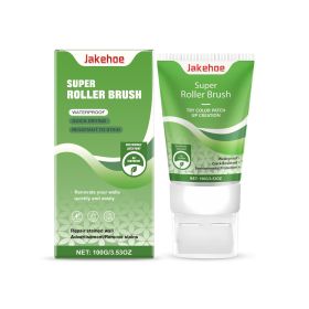 Jakehoe Wall Repair Paint Refurbishment With White Paint Wall Paint Roller Paint Wall Cracks Covered Graffiti