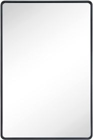 22 "x30" Metal Rectangular Bathroom Wall Mirror