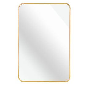 24 "x36" Metal Rectangular Bathroom Wall Mirror