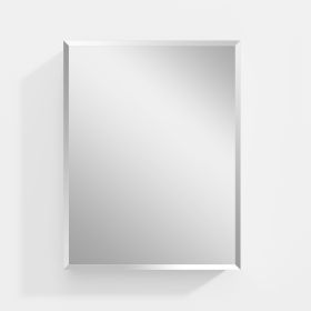 26"*20"Type C wrought iron rectangular mirror cabinet with rounded corners