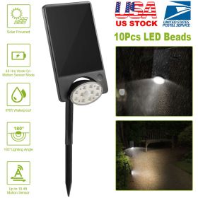 Solar Lights 88 LEDs Wall Lamps Outdoor 120�� Motion Sensor Sound Control Lightings